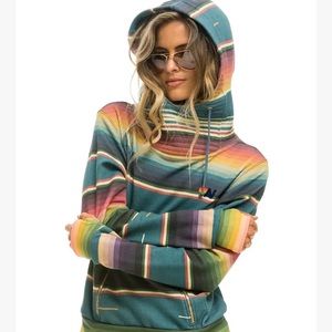 Aviator Nation Ninja hoodie Serape print